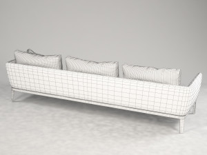 manchester corner sofa 3D Model