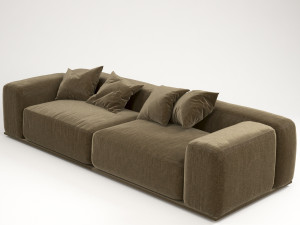 fawella sofa Modelo 3D
