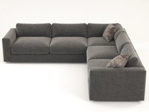 dement corner sofa 3D Model