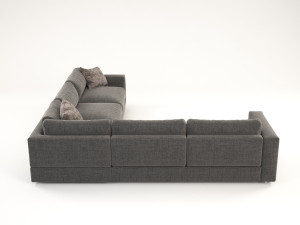dement corner sofa Model 3D