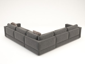 dement corner sofa Model 3D