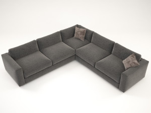 dement corner sofa Model 3D