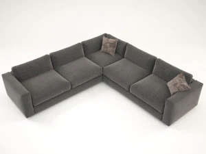 dement corner sofa 3D Model