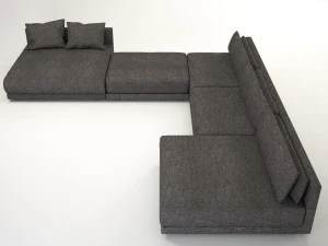maximus sofa corner 3D Model