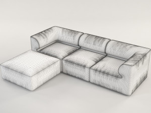sens corner sofa 3D Модель