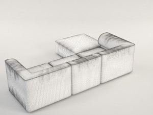 sens corner sofa 3D Модель