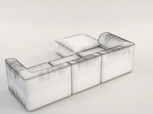 sens corner sofa 3D Model