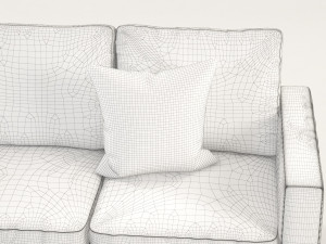 georgia sofa 3D 모델