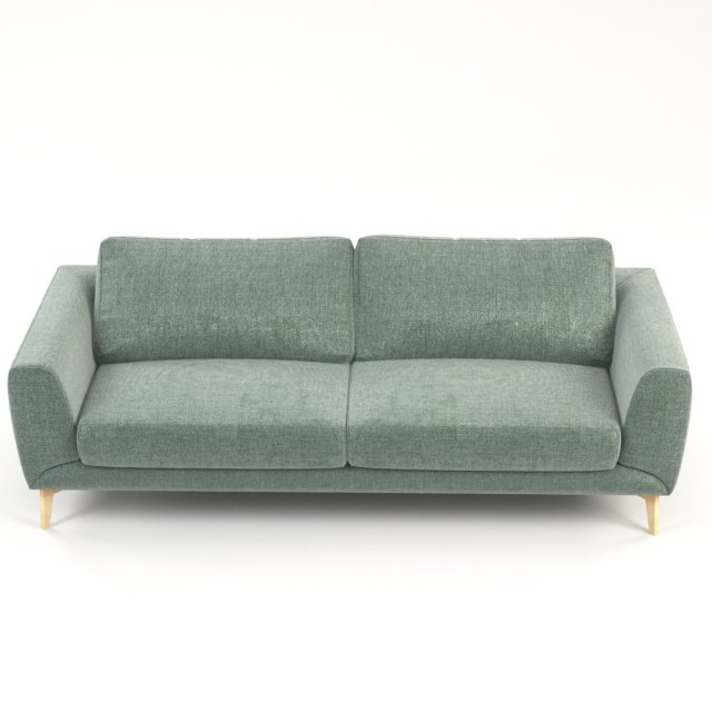 luxe sofa 3D Model .c4d .max .obj .3ds .fbx .stl .blend 