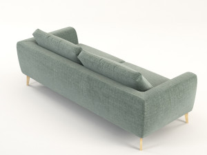 luxe sofa 3D Model