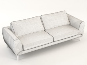 luxe sofa 3D Model