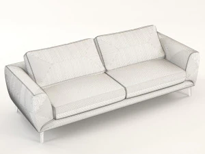 luxe sofa 3D Model