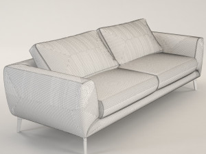 luxe sofa 3D Model
