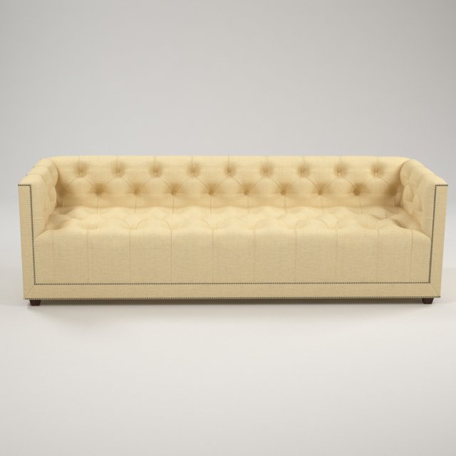 classic sofa 3D 모델 .c4d .max .obj .3ds .fbx .stl .blend 