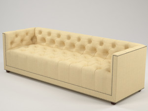 classic sofa 3D 모델