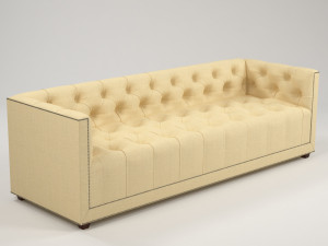 classic sofa 3D 모델