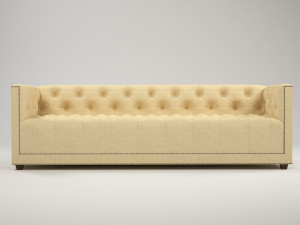 classic sofa 3D 모델