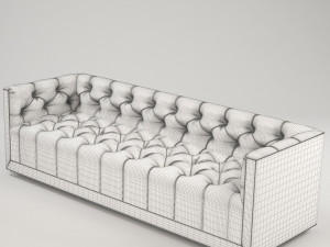 classic sofa 3D 모델