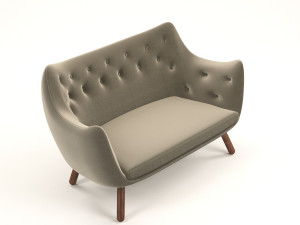 basic sofa Modèle 3D