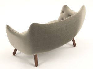 basic sofa Modèle 3D