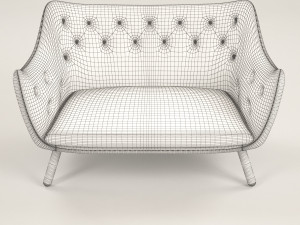 basic sofa Modèle 3D