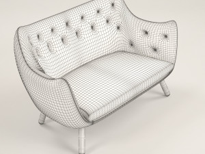 basic sofa Modèle 3D