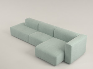 mex sofa Modello 3D