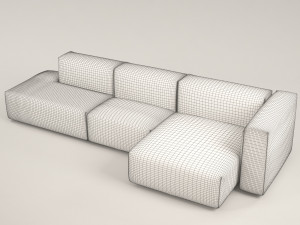 mex sofa Modello 3D