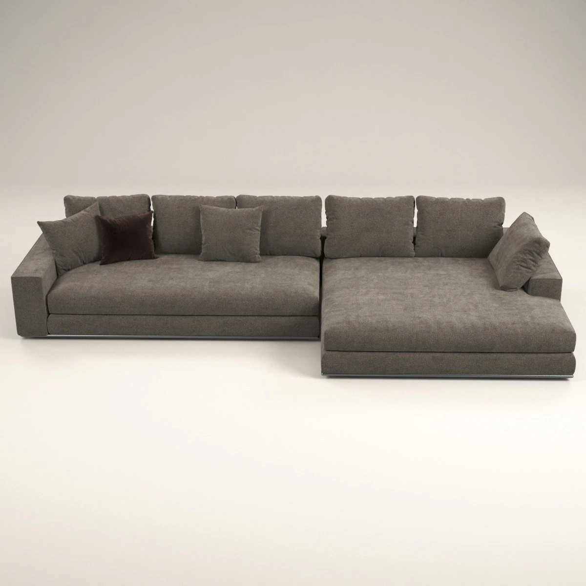 lame sofa 3D Model .c4d .max .obj .3ds .fbx .stl .blend 