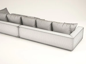 lame sofa 3D Model