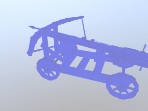 medieval ballista 3D 모델
