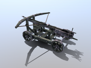 medieval ballista 3D 모델