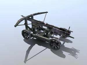 medieval ballista 3D Model