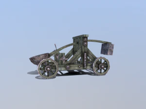 medieval catapult 3D Model
