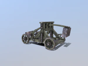 medieval catapult 3D Model