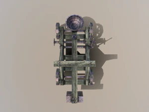 medieval catapult 3D Model