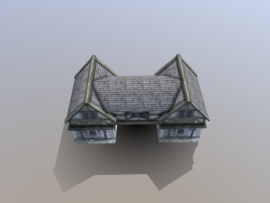 medieval house 02 Modèle 3D