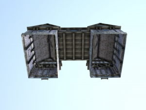 medieval house 02 Modèle 3D