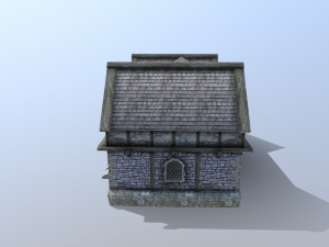 medieval house 02 Modèle 3D