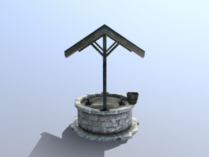 medieval well 3D Model