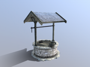 medieval well 3D Model