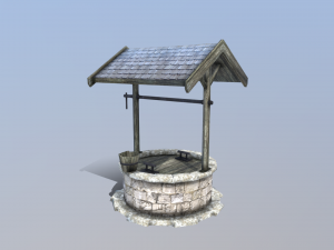 medieval well 3D Model