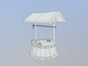 medieval well 3D Model