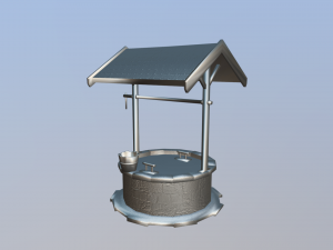 medieval well 3D Model