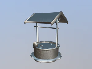 middeleeuwse put 3D Model