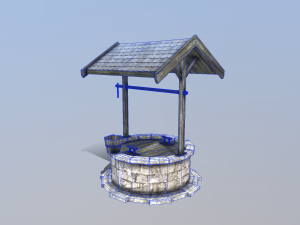 medieval well 3D Model