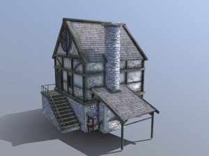 medieval blacksmith 3D Модель