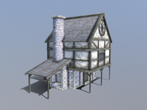 medieval blacksmith 3D Модель