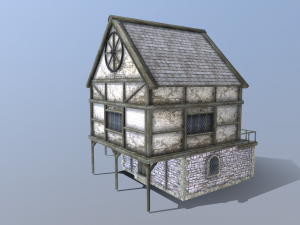 medieval blacksmith 3D Модель