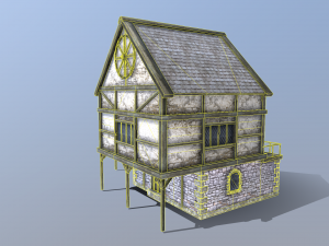 medieval blacksmith 3D Модель